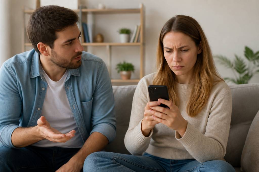 Ma femme ne veut pas que je regarde son portable : que faire ?